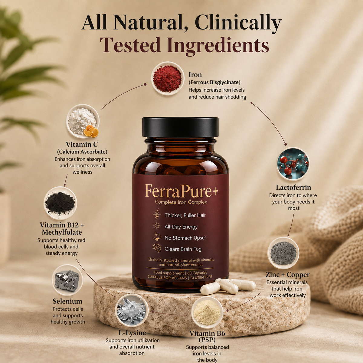 FerraPure+ Ferritin Support