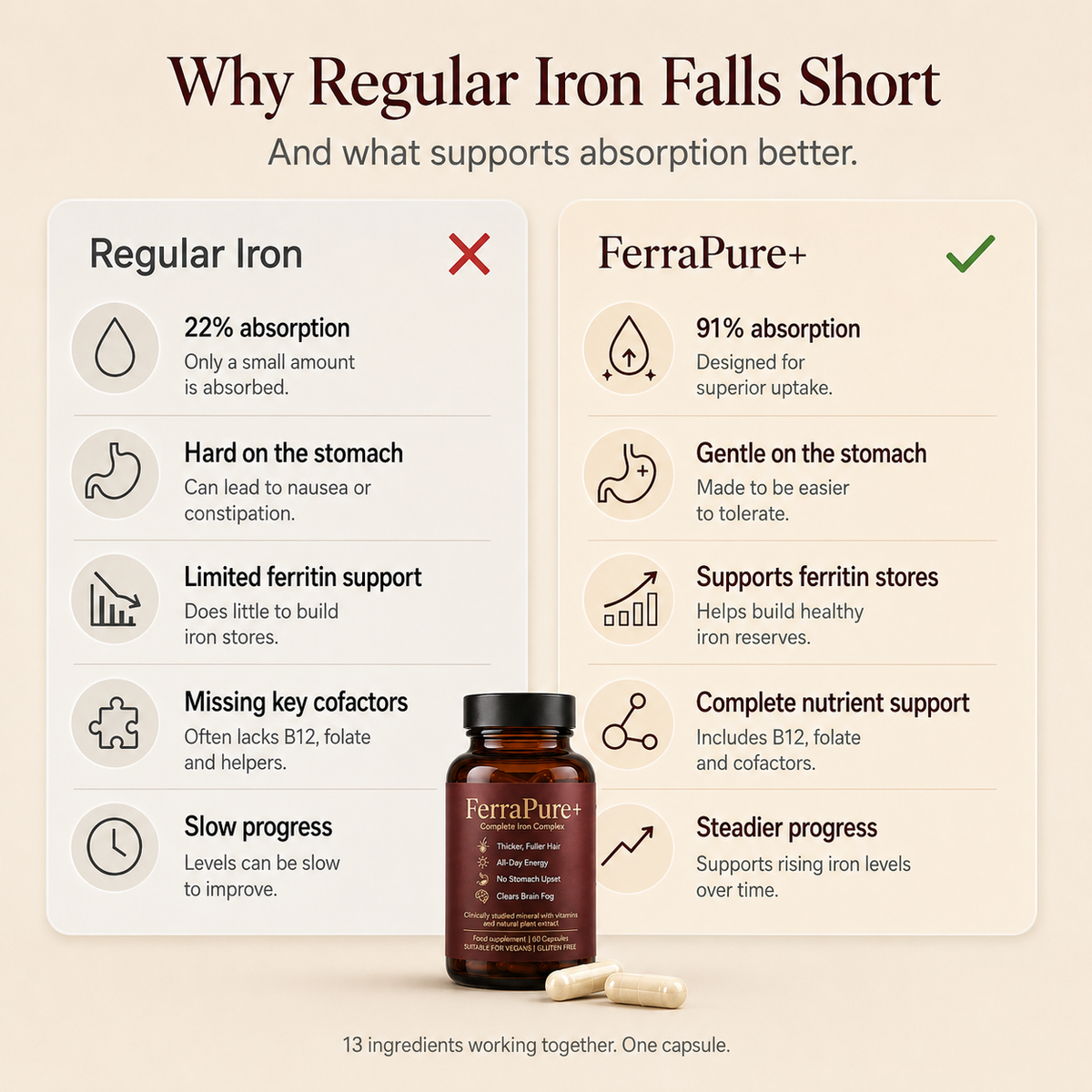 FerraPure+ Ferritin Support