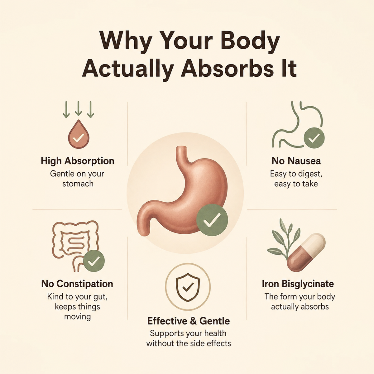 4. It Won't Wreck Your Stomach
